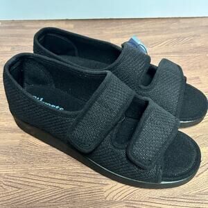 Silverts Easy Closure Open Toe Sandals Adaptive Comfort Shoes Women’s 12 NWT